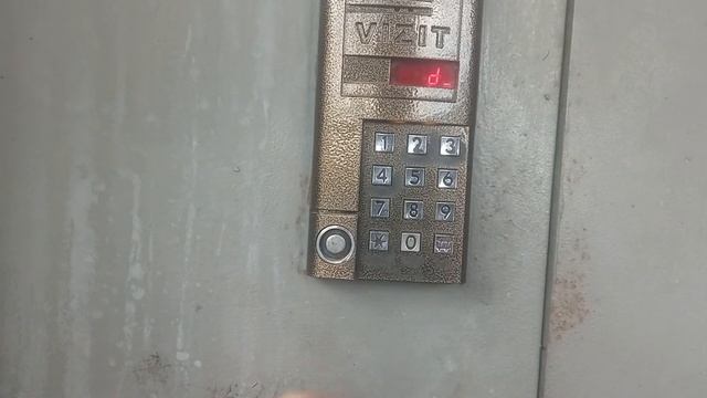 Запись и удаление мастер-ключа на домофон VIZIT БВД-SM101