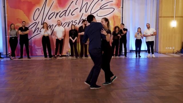 Tschen Fung Wang & Caroline Hölker - 2nd place Strictly Open Finals - Nordic WCS Championships 2023 смотреть онлайн