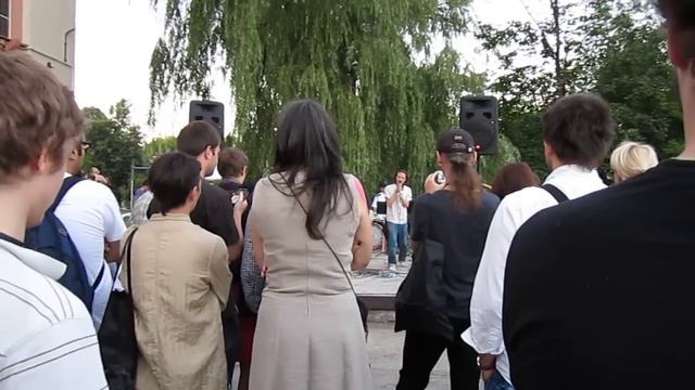 Anatoly Belov Анатолий Белов  музыкальный перформанс с оркестром 2011 Белосток