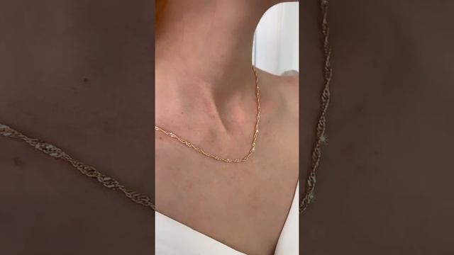 Цепочка женская / Бижутерия смотреть онлайн