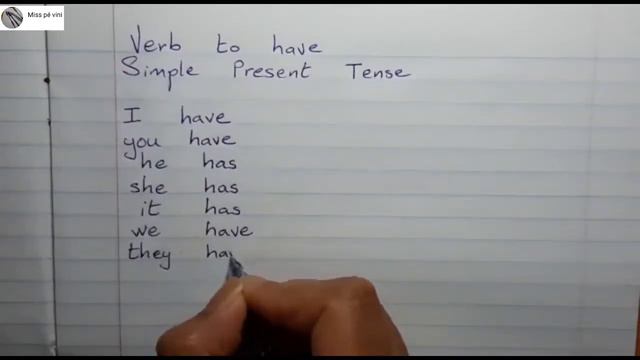 Verb to have - Present Simple Tense смотреть онлайн