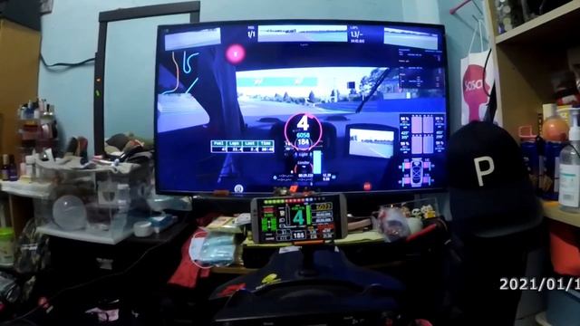 rFactor2 Loch Drummond - Long layout 1:17 hotlap demonstration смотреть онлайн