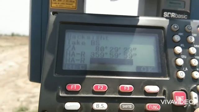 Backsight with one control point and angle with total station смотреть онлайн