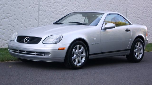 1998 mercedes SLK230 Kompressor 2 door Hardtop convertible 41k miles SLK 320 3.2L V6 смотреть онлайн