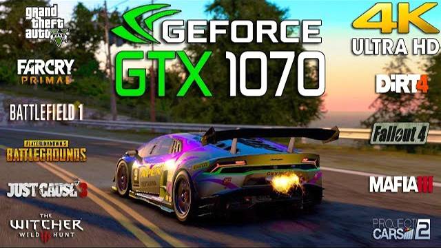 GTX 1070 Test 10 Games In 4K (i7 8700k)