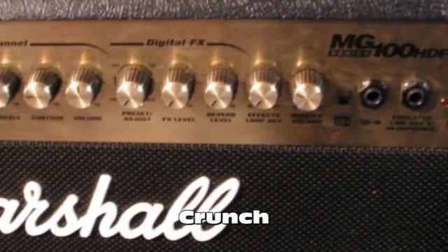 Marshall MG100HDFX Soundclips смотреть онлайн