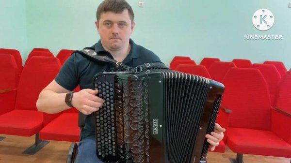 Играет баянист Иван Адыбаев 🎶 (А.Корчевой «Джаз-вальс»)