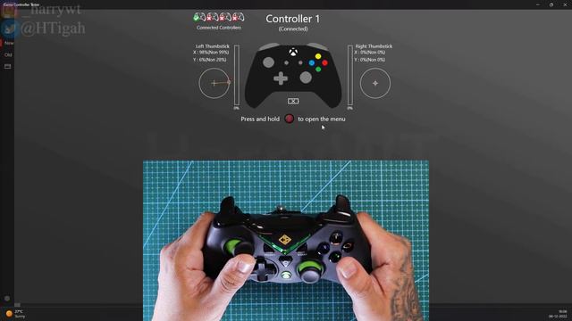 Cosmic Byte Nebula Gamepad || Testing On The Game Controller Tester Application