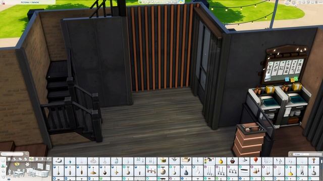 Ресторан + Караоке Симс 4 ? Restaurant + Karaoke The Sims 4 | Строительство | NO CC смотреть онлайн