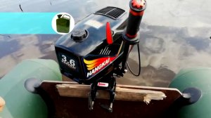 Испытание лодочного мотора HANGKAI 3.6 и ПВХ лодки TULIN