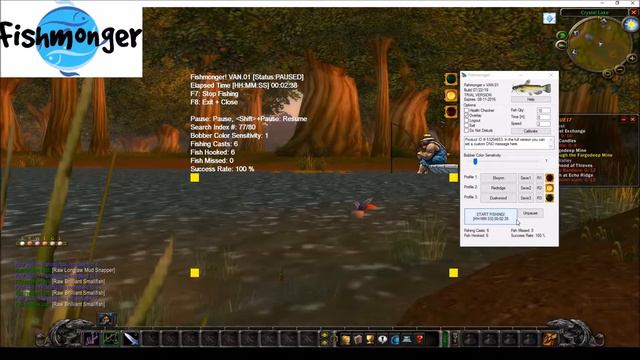 Fishmonger! Vanilla Fishing Client смотреть онлайн