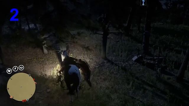 Red Dead Online. Treasure hunting. East Watsons / Карта сокровищ Хижина Уотсонов смотреть онлайн