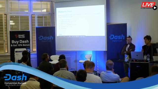 Dash Platform - Dana Alibrandi and Ivan Shumkov - Dash Convention Europe 2019 смотреть онлайн