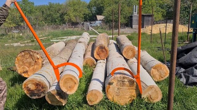 Кантователь бревен К1 для транспортировки древесины и брёвен от производителя! смотреть онлайн