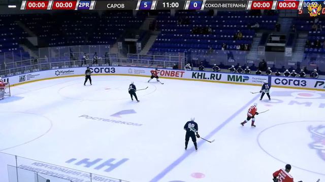 2.10.2022, ХК "САРОВ" - ХК "СОКОЛ-ВЕТЕРАНЫ" смотреть онлайн