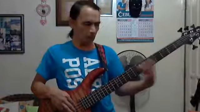 All My Loving - The Beatles - Cover on 5 String Cort Bass Guitar (Model Action-V-DLX) @TeacherBob смотреть онлайн