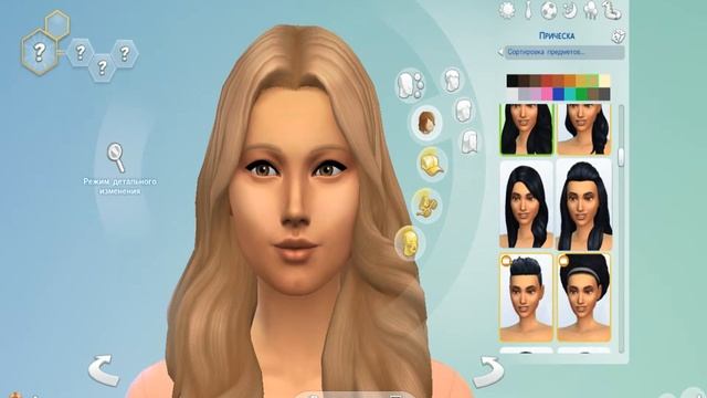 Создаём меня в The Sims 4 Cas смотреть онлайн