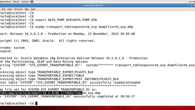 How to transport a tablespace from linux to windows смотреть онлайн