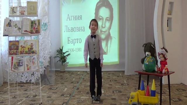 Болдысов Доржо 6 лет стихотворение А.Барто "Девочка-ревушка" смотреть онлайн