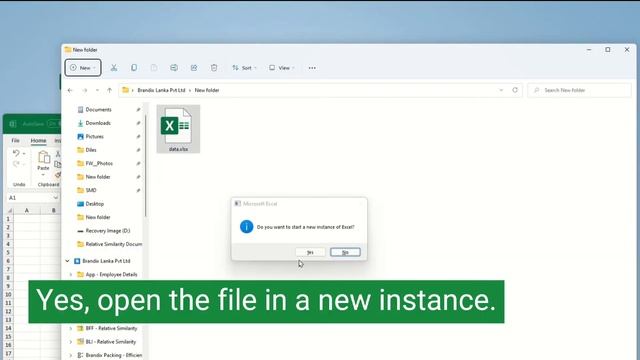 Opening Two Excel Workbook With Same Name At The Same Time