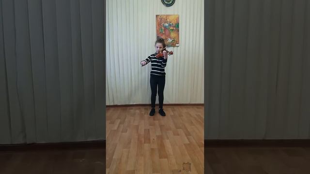 Инна Корохова (J.F. Mazas Violin Etude D-dur)