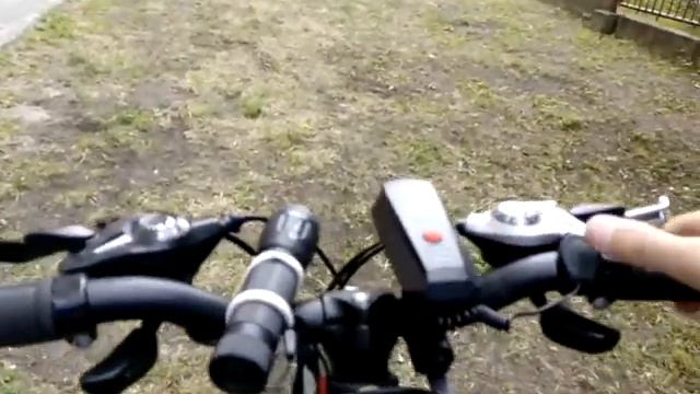 Велогудок из китая,тест на улице 120db. смотреть онлайн