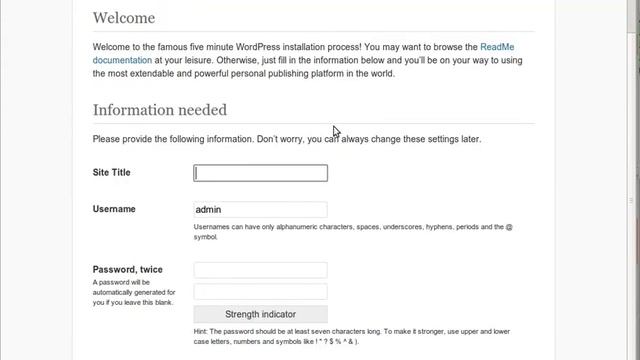 Wie man WordPress unsicher installiert смотреть онлайн