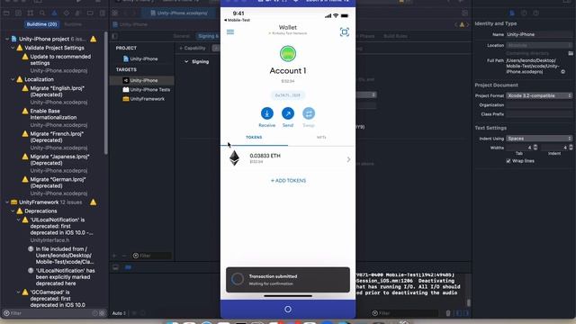 05 - Final Project - ChainSafe Gaming SDK - Connecting Unity to MetaMask Mobile | Trust Wallet смотреть онлайн