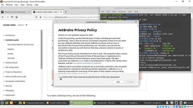 Install JetBrains IntelliJ IDEA (Community Edition) on Linux Mint 20 смотреть онлайн