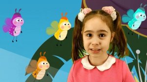 В траве сидел кузнечик, совсем как огуречик. | Супер Даша. Песни для детей