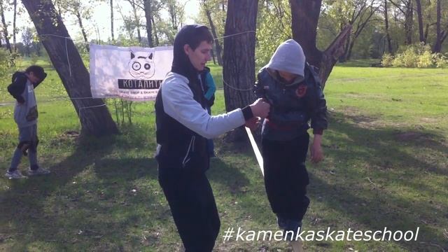 школа скейтборда на Каменке 3я тренировка видеоотчет смотреть онлайн