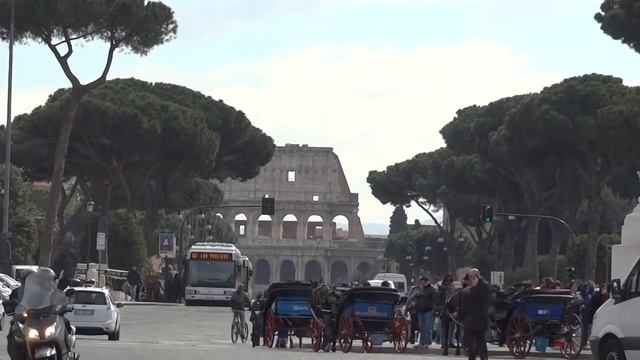 Monumento Nazionale a Vittorio Emanuele II, Rome, Italy 12th March 2012 смотреть онлайн