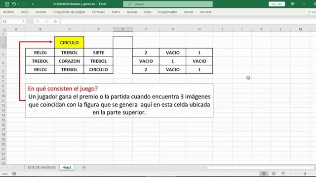 DESTAPE Y GANE – JUEGO CREADO EN EXCEL – SIN MACROS смотреть онлайн