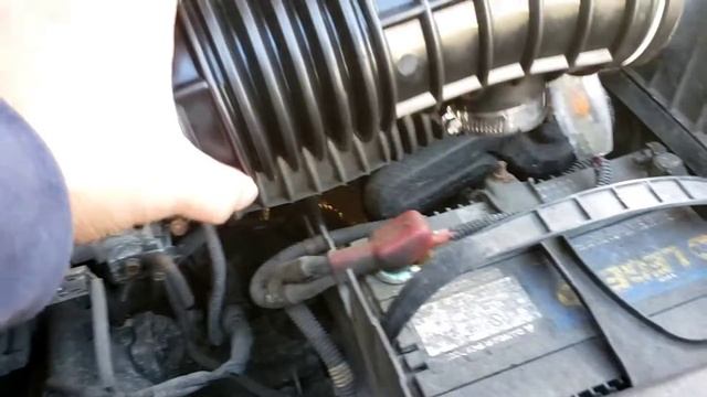 Honda Pilot 3.5 Air Intake Hose Replacement Change out of a Broken Hose 2007 and Air Filter change смотреть онлайн