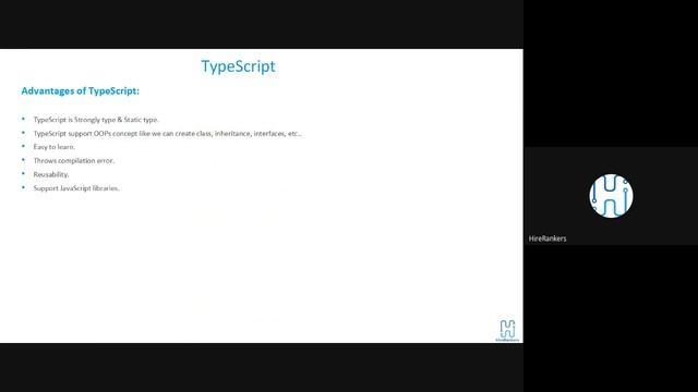 Angular Tutorial - 21 | TypeScript Definition | HireRankers смотреть онлайн