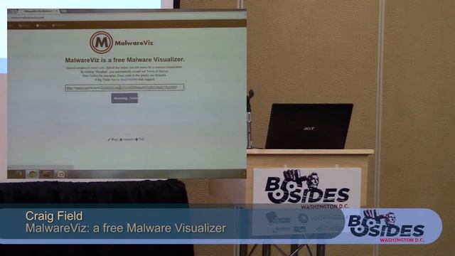 BSides DC 2014 - MalwareViz: a free Malware Visualizer смотреть онлайн
