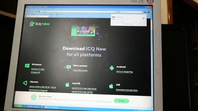 Новый icq в Windows XP, icq new смотреть онлайн