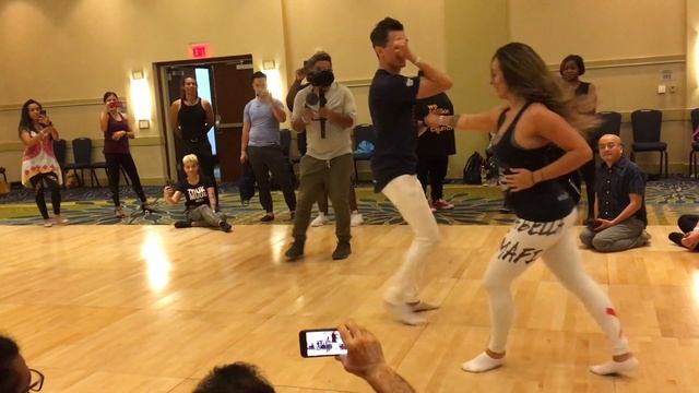 2019/06/09 Rick & Larissa Zouk Demo @DC Zouk Festival (Entering Head Movement Workshop)
