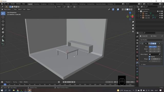 Blender №1 Комната (моделирование) смотреть онлайн