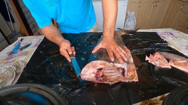 Как разделать крупную рыбу смотреть онлайн