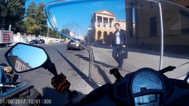 Кувырок чопера перед Петровкой 38