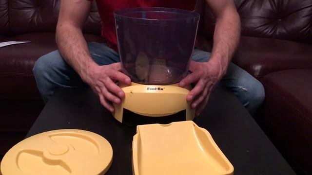 Автокормушка Feed-Ex PF7 Yellow для кошек и собак\Auto Feed Feed PF7 Yellow For Cats And Dogs