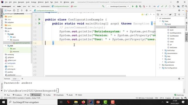 Woche 02 (6): Java Properties - Machen Sie ihr System konfigurierbar смотреть онлайн