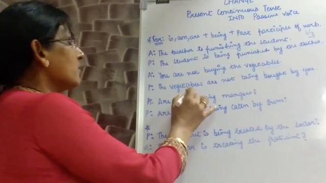 Present continuous into passive voice by - radha garg смотреть онлайн
