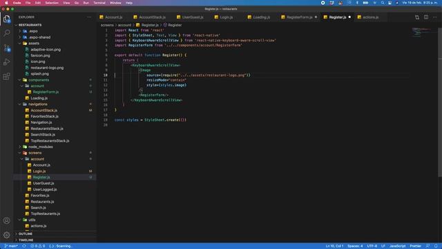 Tutorial 64 - React / React-Native - 39 - Evitar que el teclado nos oculte los input смотреть онлайн
