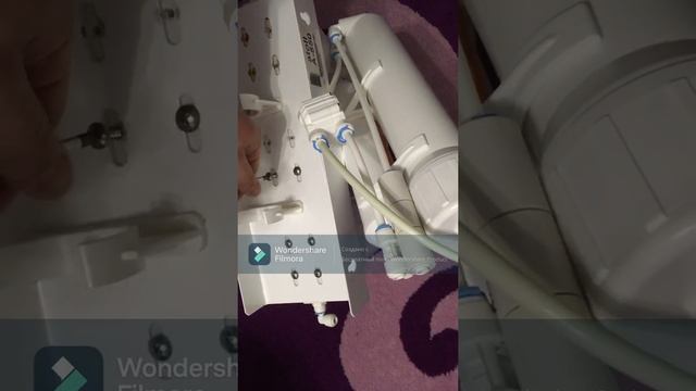 Устранение течи в фильтре для очистки воды (фильтр обратного осмоса atoll) смотреть онлайн