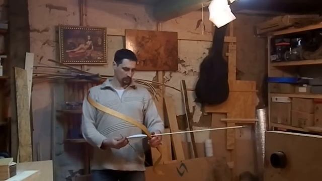 The homemade asian recurve bow. Азиатский лук своими руками. смотреть онлайн
