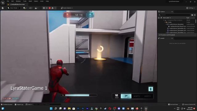 AMD Ryzen 5 5600G + RX 6600 Pcie 3, Unreal Engine 5 LyraStaterGame Sample Demo смотреть онлайн