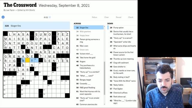 What Is This, a Crossword For Dads?! - 8 September 2021 New York Times Crossword смотреть онлайн