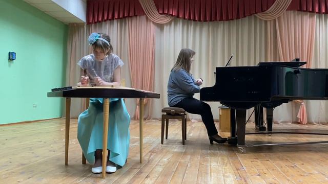 Павловская Кира 13 лет А.Билаш «Калина во ржи» обр. Л.Окаёмовой, А. Цыганков «Еврейские мелодии» смотреть онлайн